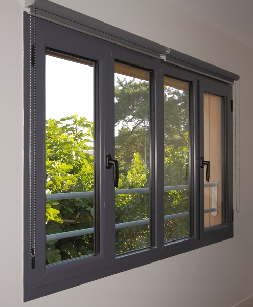 Nos réalisations solutions habitat normandie fenêtre gris pvc