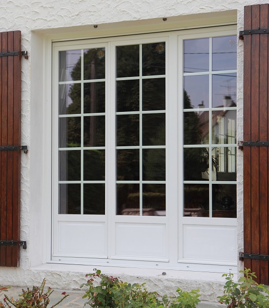 Nos réalisations solutions habitat normandie fenêtre pvc blanc petits bois incorporés