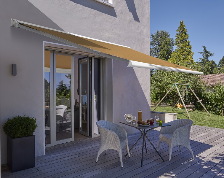 Nos réalisations solutions habitat normandie store de terrasse felicia toile dickson